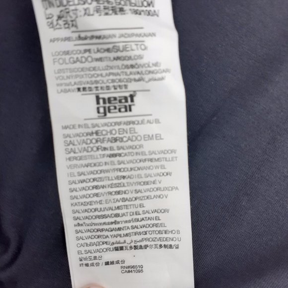 Under Armour Power In Pink HeatGear Mens T-Shirt "Real Men Wear Pink" Size XL - Picture 8 of 8